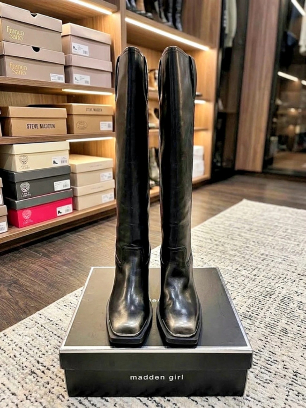 Madden Girl Winsloww Over-the-Knee Boots in Black